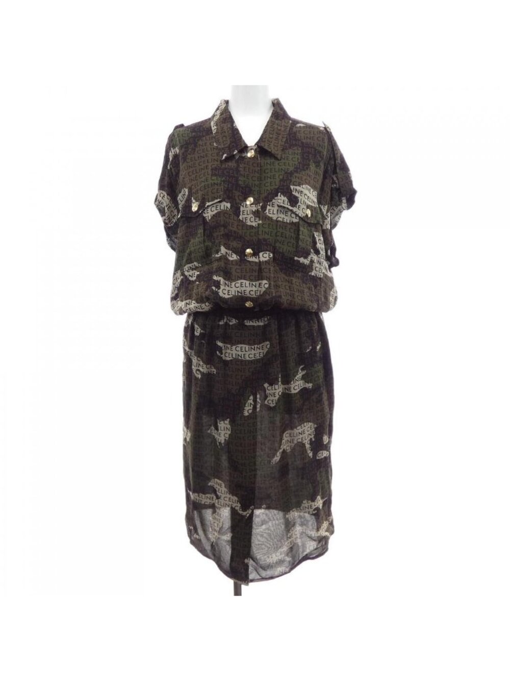 Celine Dress Khaki